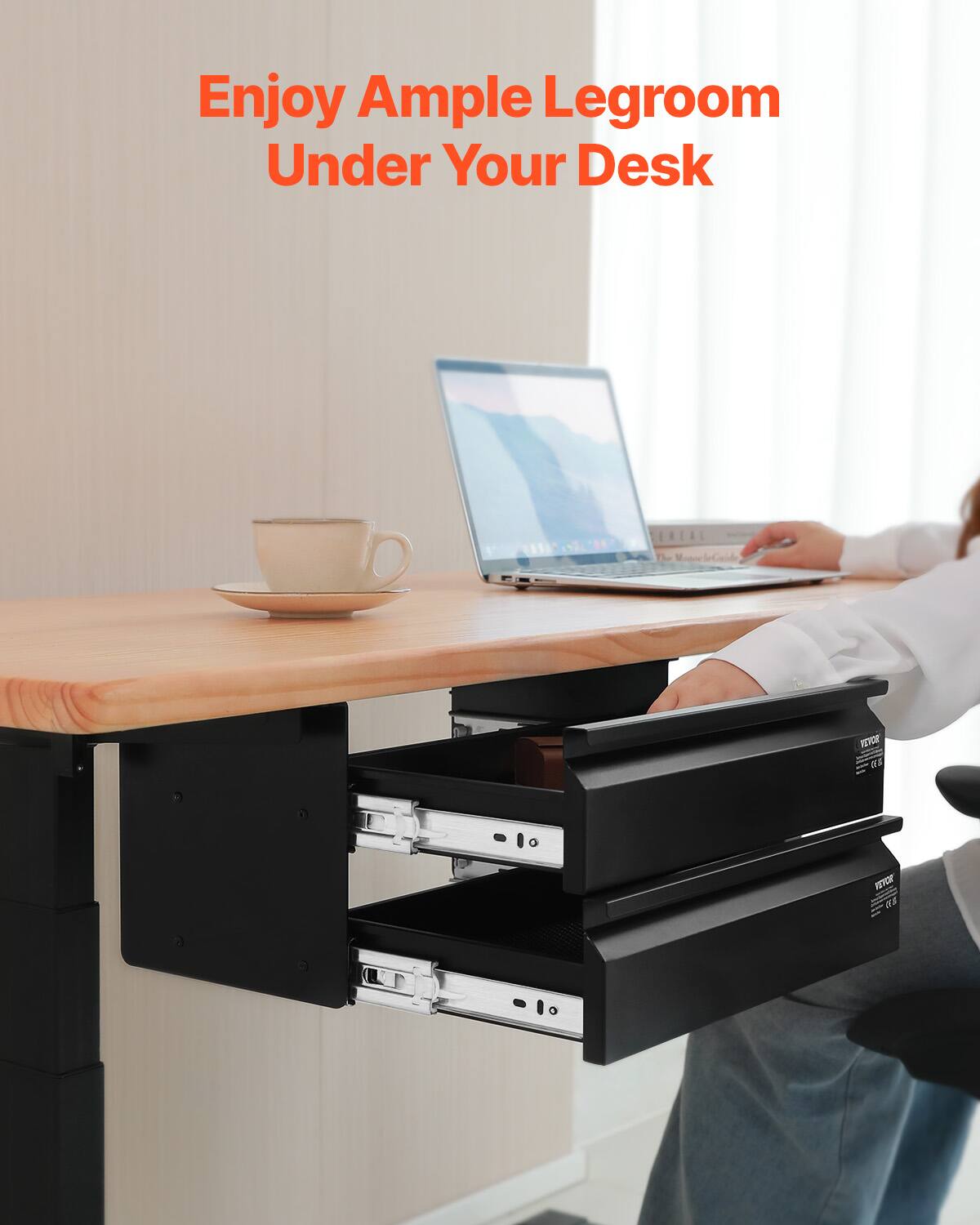 Enjoy Ample Legroom Under Your Desk