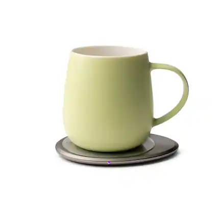 Front. OHOM - OHOM Ui 3 Set Self-Heating Mug Verde Green - Green.