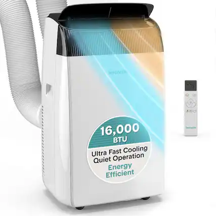 Serenelife 75 d E R . J 16,000 BTU Ultra Fast Cooling Quiet Operation Energy Efficient