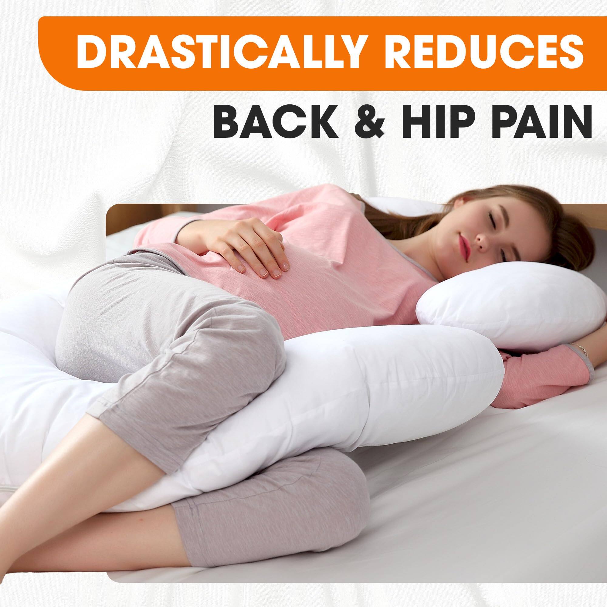 DRASTICALLY REDUCES  
BACK & HIP PAIN
