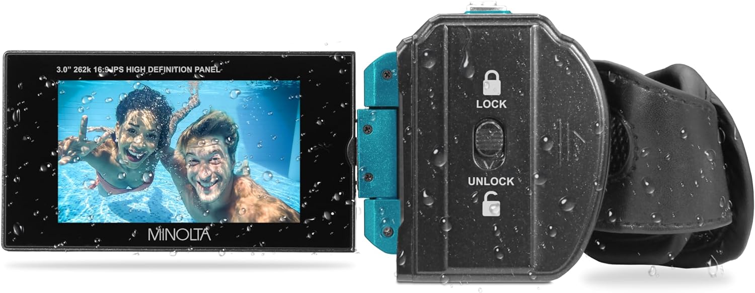 3.0" 262k 16:9 IPS HIGH DEFINITION PANEL  
LOCK  
UNLOCK  
MINOLTA