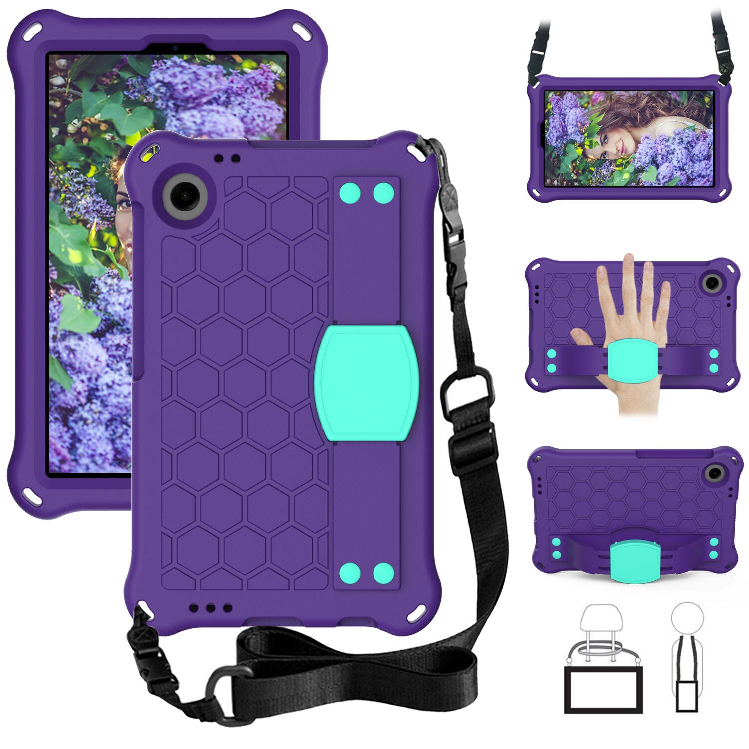 Purple + Mint