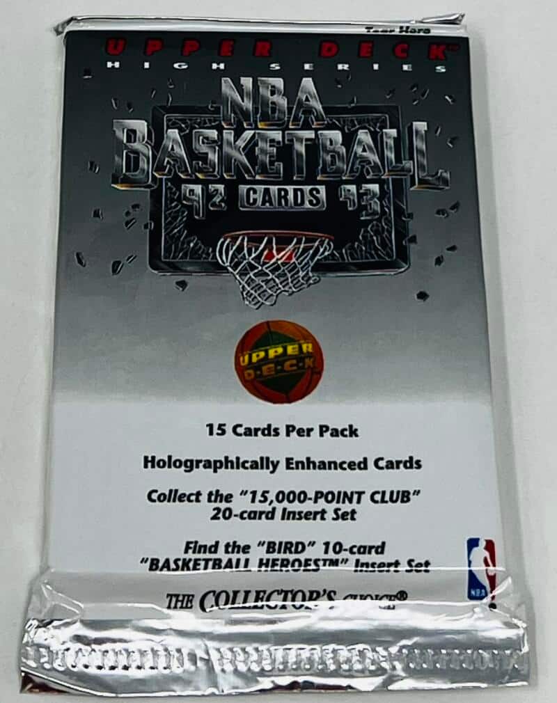 1992-93 Upper Deck High Series Basketball Pack