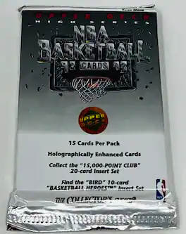 1992-93 Upper Deck High Series Basketball Pack
