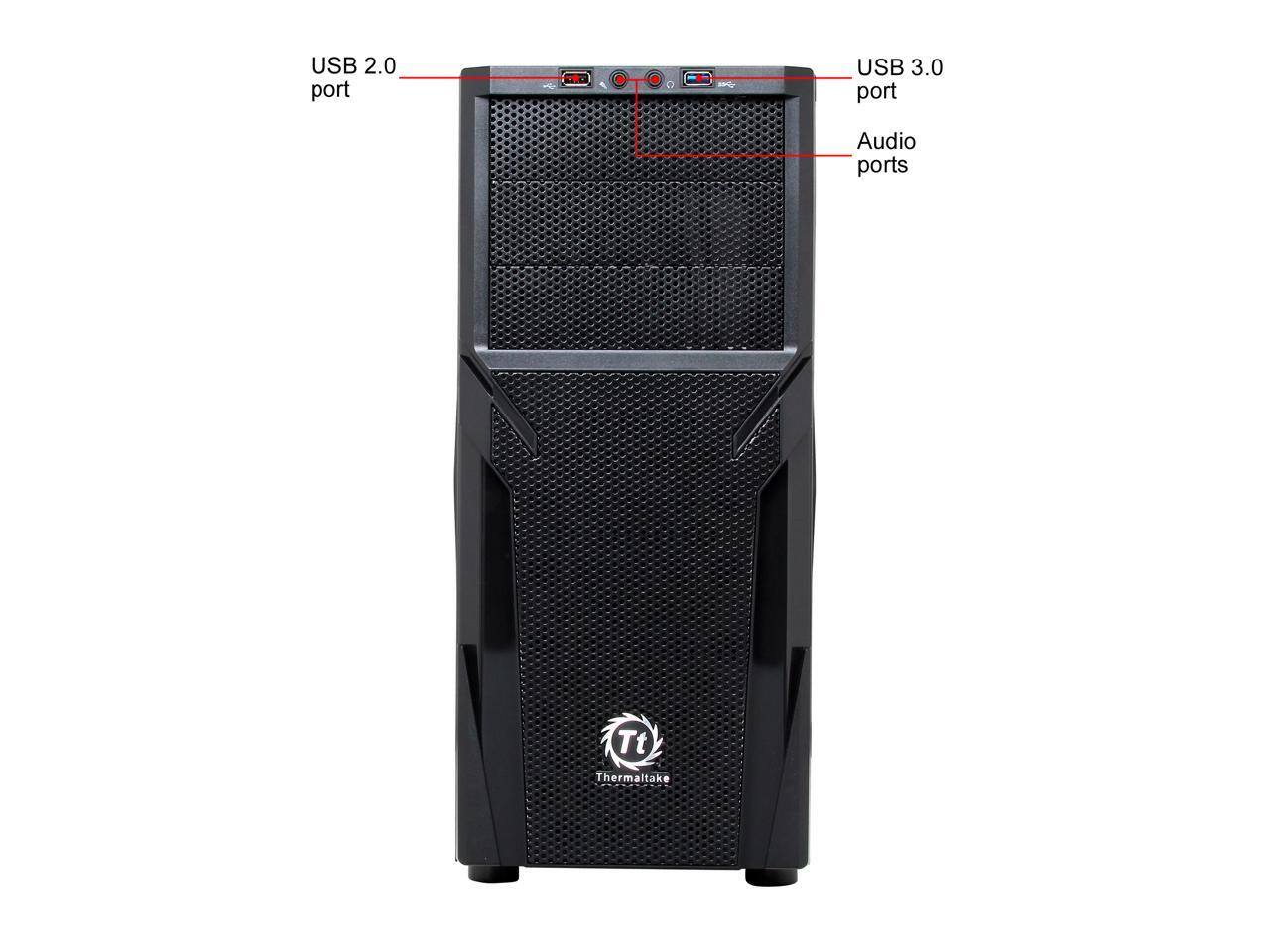 USB 2.0 port  
USB 3.0 port  
Audio ports  

Tt Thermaltake