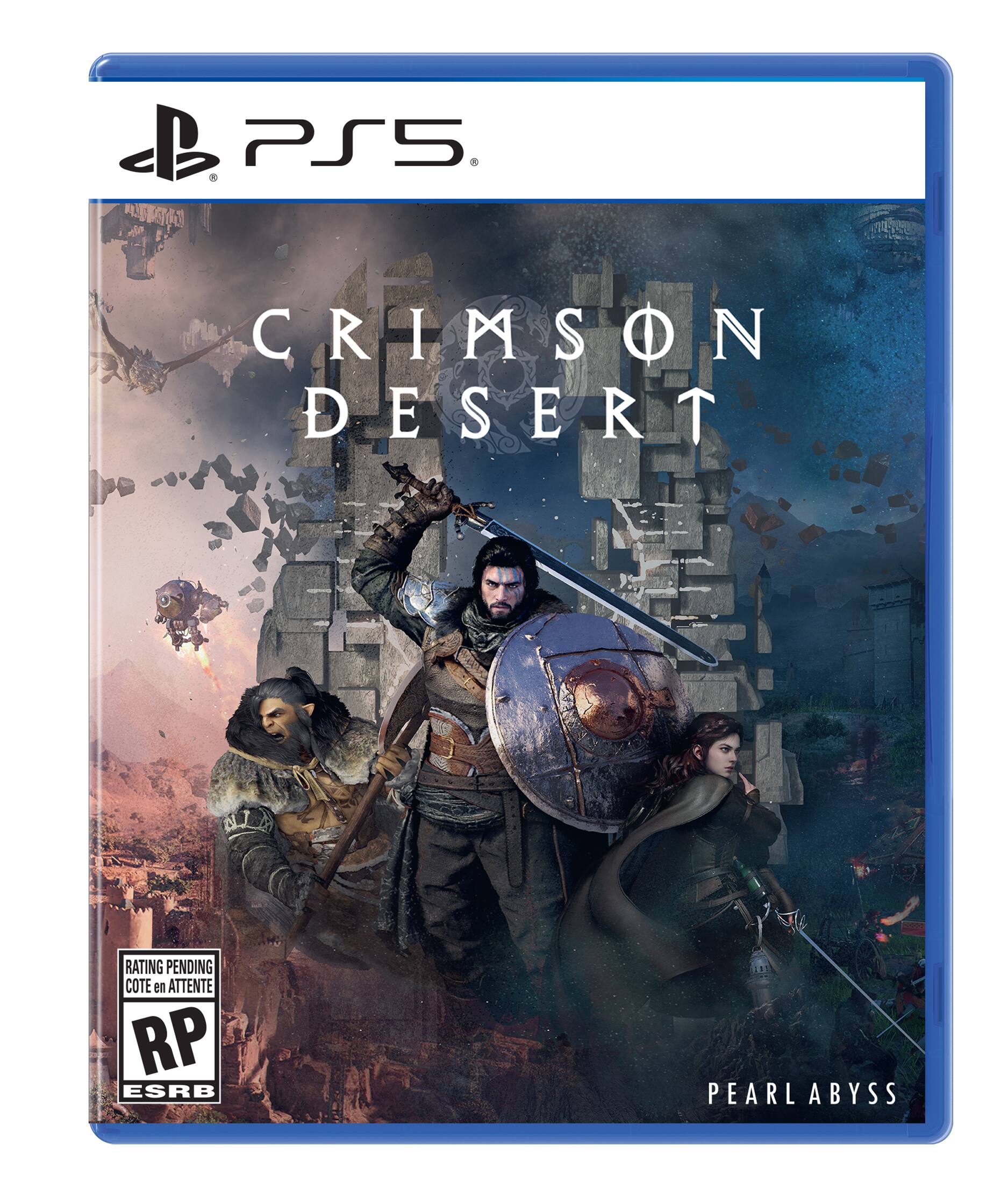 PS5 CRIMSON DESERT  
RATING PENDING  
COTE en ATTENTE  
RP ESRB  
PEARL ABYSS