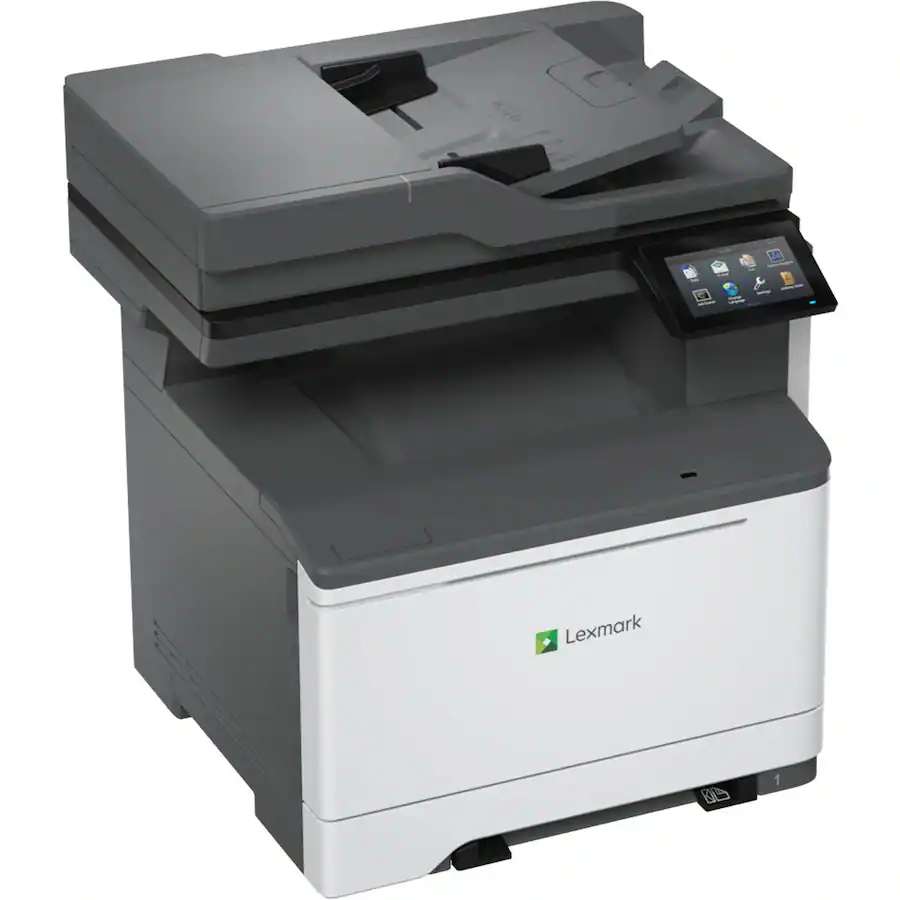 Lexmark Large Format Printer Lexmark CX532adwe Copy/Fax/Print/Scan Multifunction Color Laser Printer ...