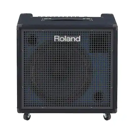 Front. Roland - Roland KC-600 Onboard Stereo Mixing Keyboard Amplifier (200 Watt).