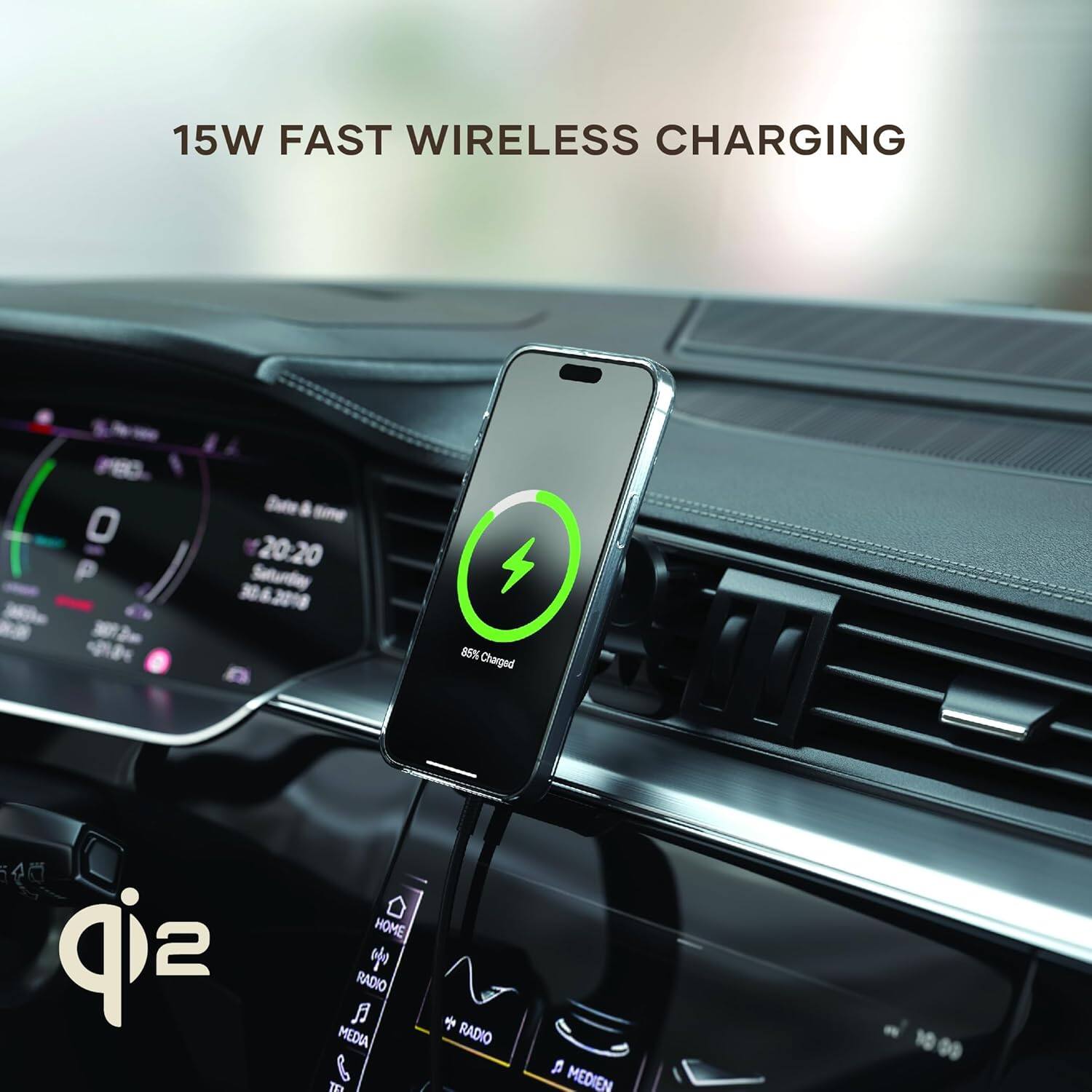 15W Fast Wireless Charging.