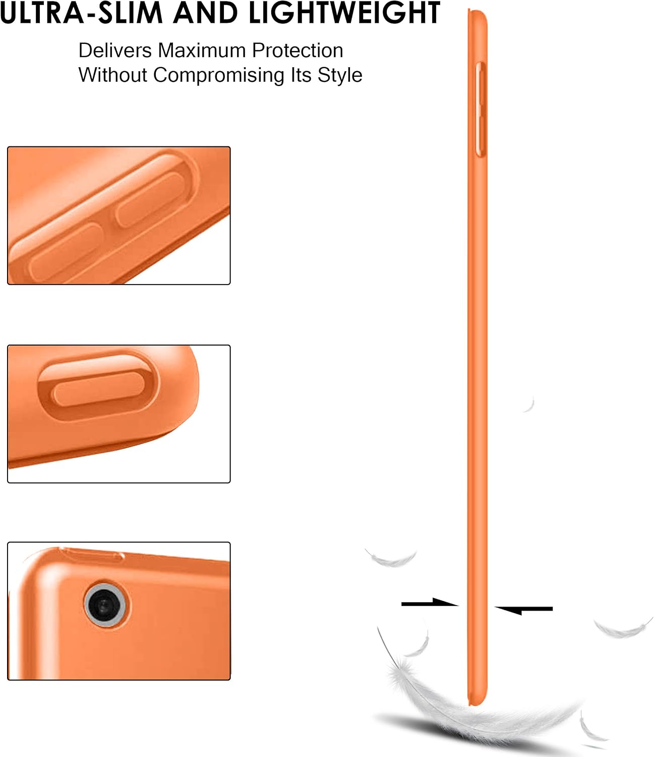 ULTRA-SLIM AND LIGHTWEIGHT  
Delivers Maximum Protection Without Compromising Its Style