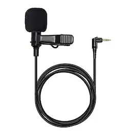 HOLLYLAND - Omnidirectional Lavalier Microphone for LARK MAX Mic System (Black)