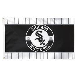 WinCraft - Chicago White Sox 3' x 5' Applique Flag - Multicolor