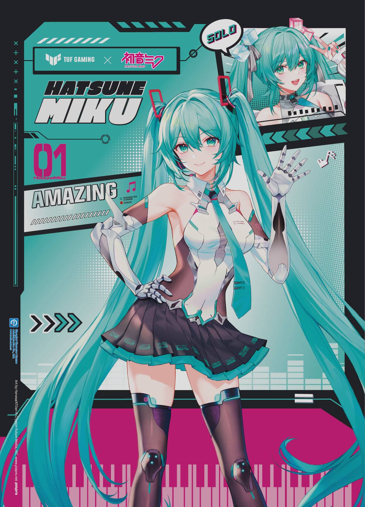 TUF GAMING x HATSUNE MIKU 01 AMAZING SOLO