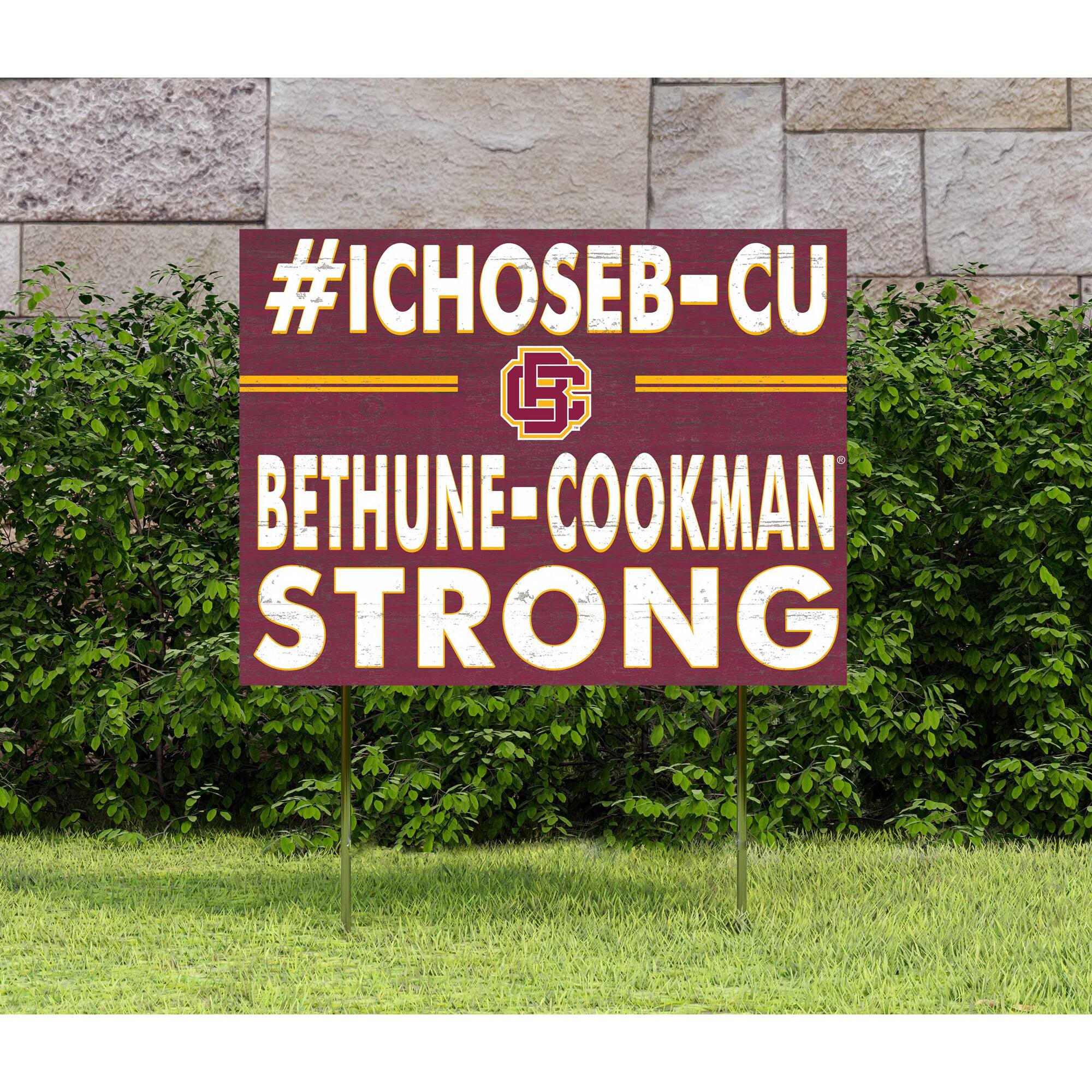 #ICHOOSEB-CU  
BETHUNE-COOKMAN  
STRONG