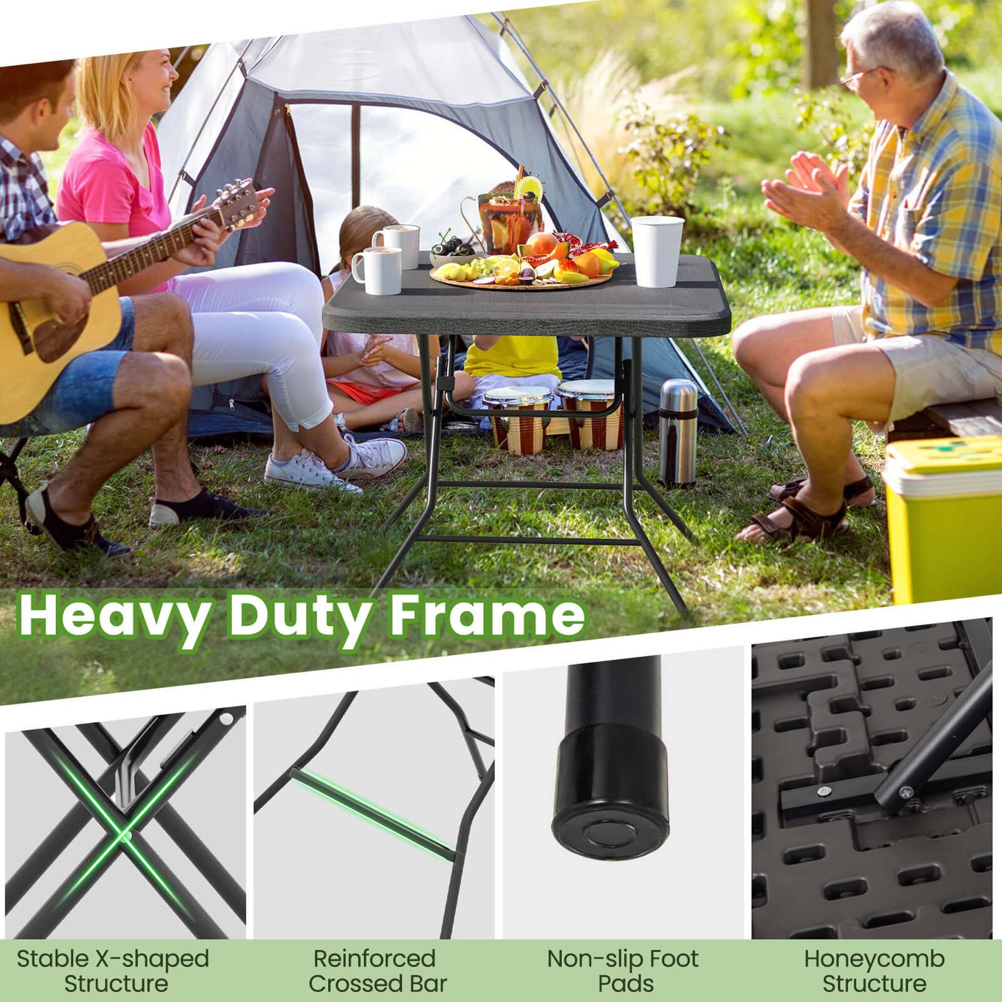 Heavy Duty Frame
Stable X-shaped Structure
Reinforced Crossed Bar
Non-slip Foot Pads
Honeycomb Structure