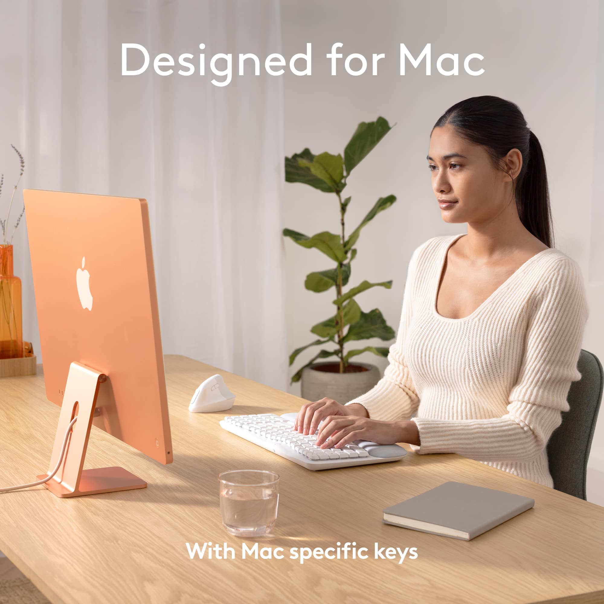 Designed for Mac With Mac specific keys