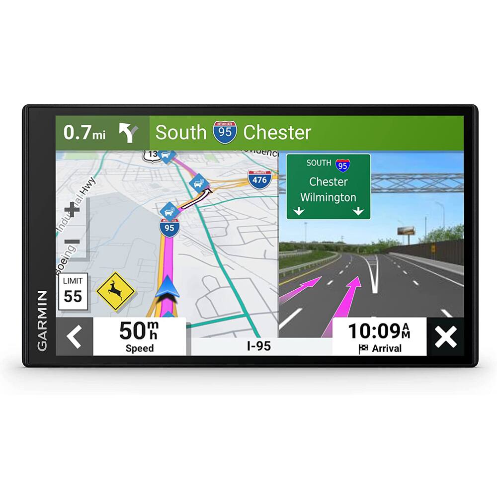 0.7mi South 95 Chester 13 enc SOUTH 95 476 Chester Hwy al Wilmington ndusal-Hwy ndu 95 oeing LIMIT 55 GARMIN 50 Speed m h I-95 10:09A Arrival