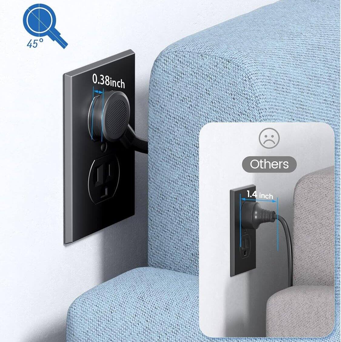 - 0.38 inch
- 1.4 inch