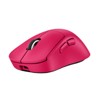 Logitech - PRO X Superlight 2 DEX Lightweight Wireless HERO 32K DPI Optical Gaming Mouse with 5 Programmable Buttons - Magenta - Front_Zoom