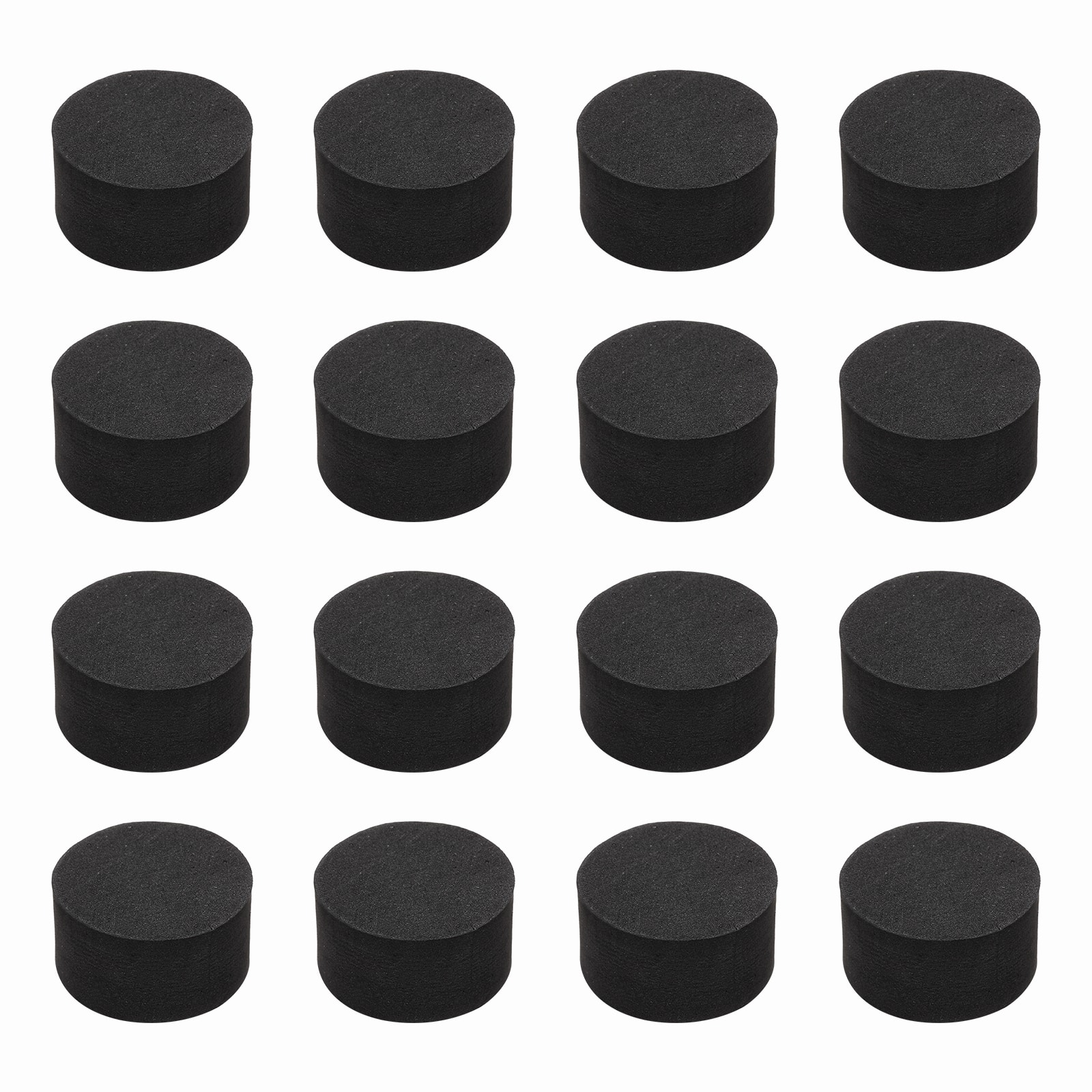 Unique Bargains - Single Sided Speaker Isolation Pads 35x20mm Round EVA Acoustic Foam Anti-Vibration Feet for Speaker Subwoofer, 16pcs - Black price history on PriceWatchPro