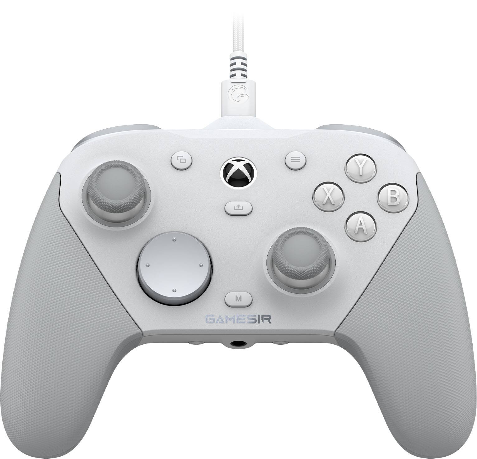 Left. GameSir - G7 Pro Controller for Xbox Series X|S|One, PC, Android, TMR Sticks, Hall Effect Triggers, 1000Hz Polling Rate,Audio Jack - Mech White.