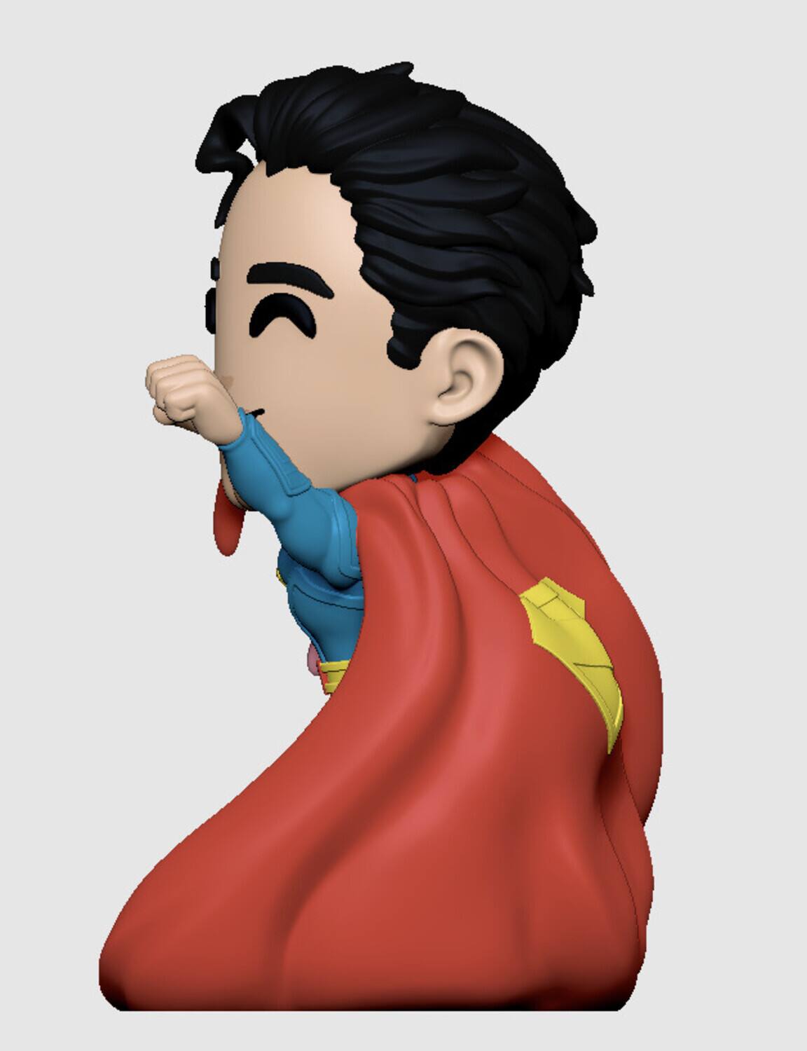 Alt View 3. Youtooz - Youtooz - DC Comics - Superman and Krypto Figure   - COLLECTIBLES - Multicolor.
