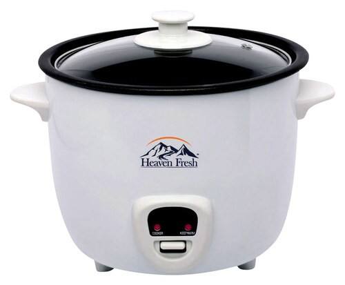 Angle. NaturoPure - 1.5L Rice Cooker - White.