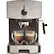 Front. Capresso - EC50 Espresso Machine with 15 bars of pressure and Milk Frother - Stainless Steel.