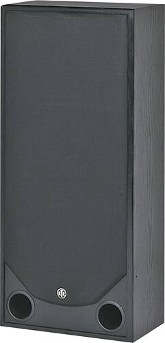 Front. BIC America - 15" 3-Way Floor Speaker (Each) - Black.