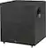 Angle. BIC America - 10" 350-Watt Powered Subwoofer - Black.