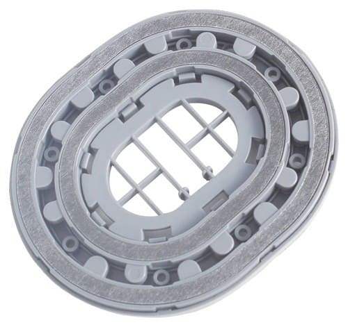 Front Standard. ECOVACS Robotics - Cupules for Select WINBOT Window Cleaners (2-Pack) - Gray.