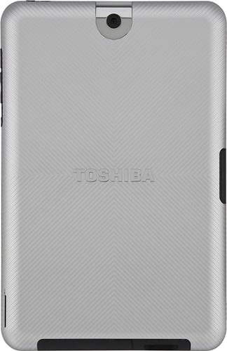 Front Standard. Toshiba - Back Cover for 10" Toshiba Tablets - Silver Sky.