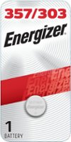 Energizer - 357/303 Batteries (1 Pack), Button Cell Batteries - Front_Zoom