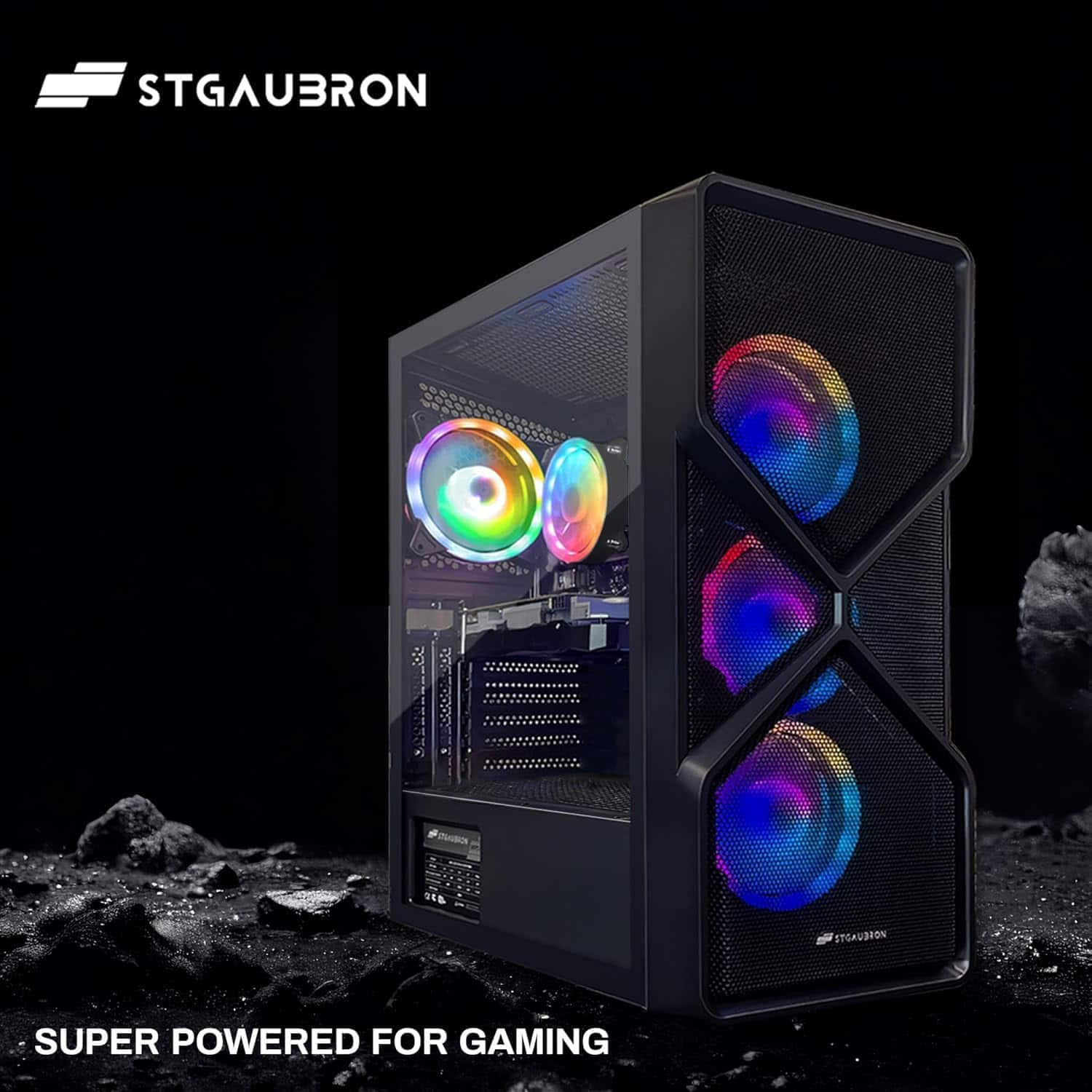 i5 9400F DDR4 16G SSD512　HD2TB　WIN11 STGAubron Gaming Desktop PC, Intel Core i5 9400F up to 4.1G