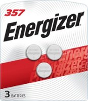 Energizer 357/303 Batteries (3 Pack), Button Cell Batteries - Front_Zoom