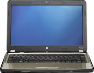 Front Standard. HP - Pavilion Laptop / Intel® Pentium® Processor / 14" Display / 4GB Memory / 320GB Memory - Pewter.