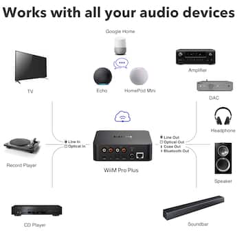 WiiM Pro Plus Wireless Audio Streamer Black - Best Buy WiiM Pro Plus Wireless Audio Streamer Black - Best Buy