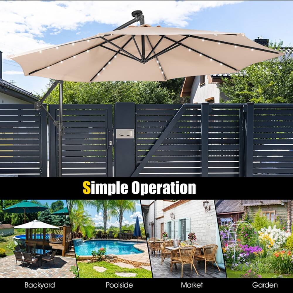 Simple Operation  
Backyard Poolside Market Garden