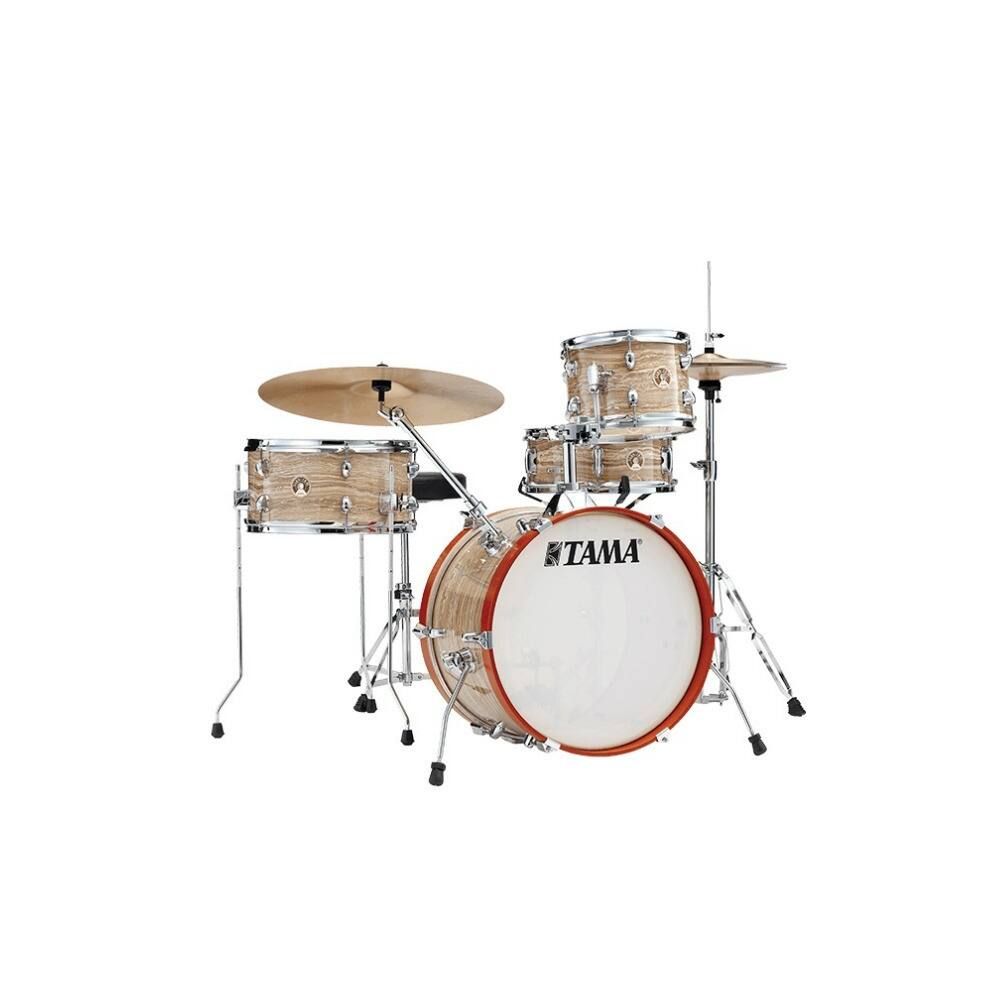 Left. Tama - Tama Club Jam Kit Cream Marble Wrap.