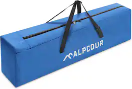 Alpcour - 42-Inch Heavy Duty Polyester Bag for Camping Cots and Chairs - Royal Blue