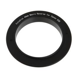 Fotodiox - 49mm Macro Reverse Ring for Canon EF/EF-S Cameras - Reverse Filter Thread to Camera Mount Adapter