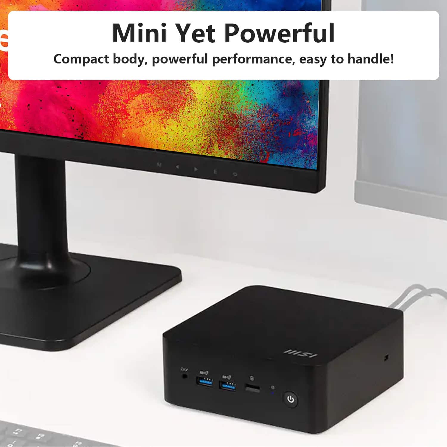 MSI Cubi NUC Mini Desktop Intel Core 5 120U 16GB RAM 256GB SSD