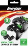Front Standard. Energizer - Microsoft-Licensed Energizer 2X Charging System for Xbox One.