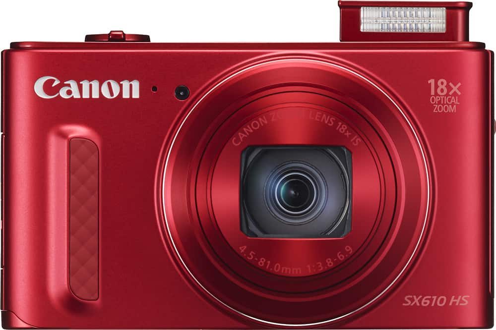 Canon PowerShot SX610 HS レッド 4a69-