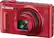 Left. Canon - PowerShot SX610 HS 20.2-Megapixel Digital Camera - Red.