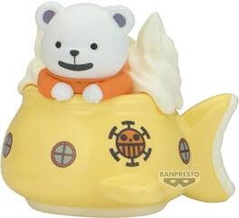 PopMarket - Banpresto - One Piece - Paldolce - Bepo & Pirate Ship Figure - COLLECTIBLES - Multicolor