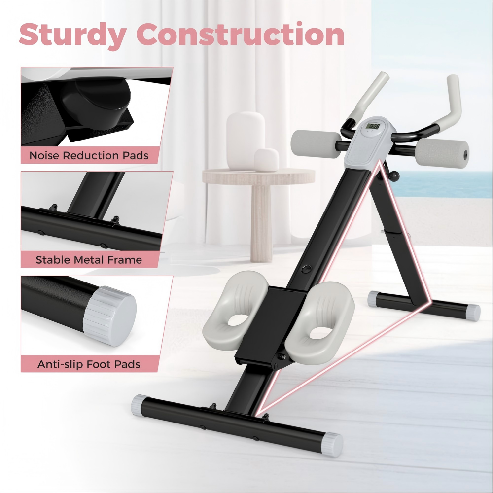 Sturdy Construction  
- Noise Reduction Pads  
- Stable Metal Frame  
- Anti-slip Foot Pads