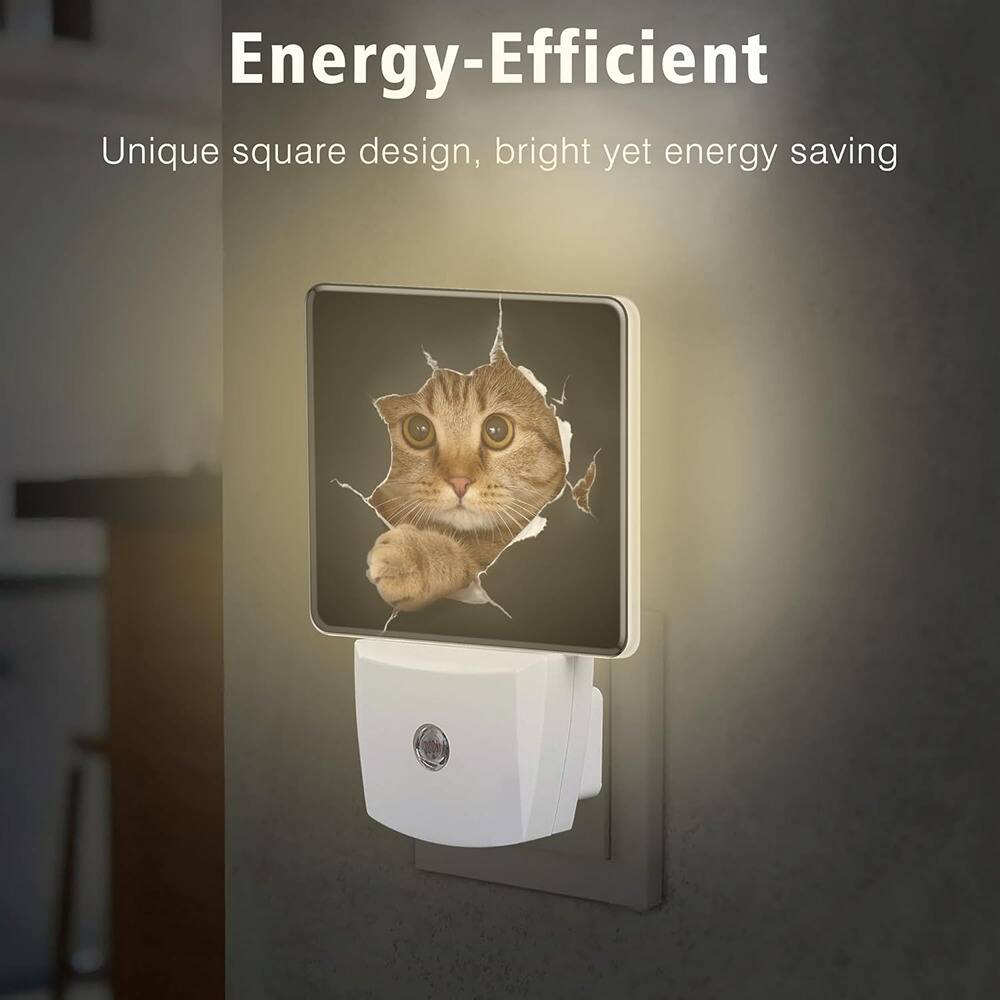 Energy-Efficient  
Unique square design, bright yet energy saving
