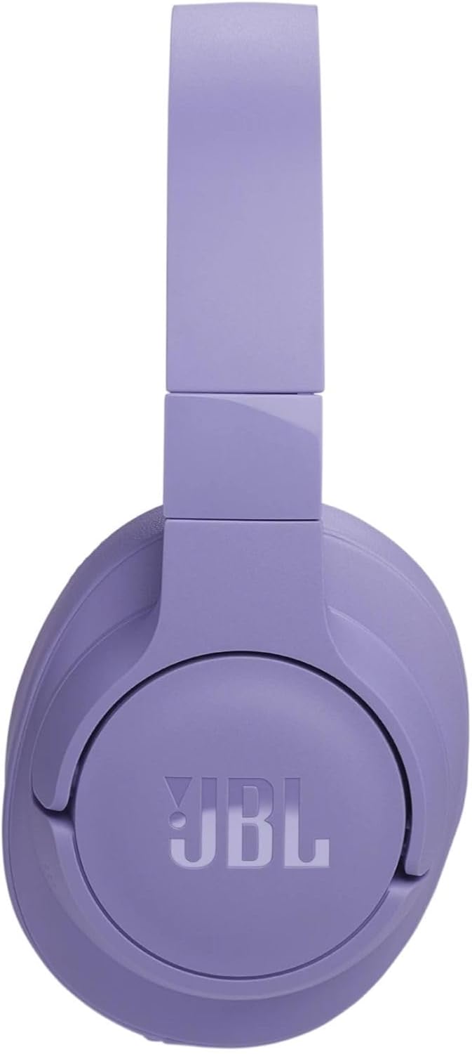 Back. JBL - JBL Tune 770NC Adaptive Noise Cancelling Wireless Over-Ear Headphones - Purple - Purple.