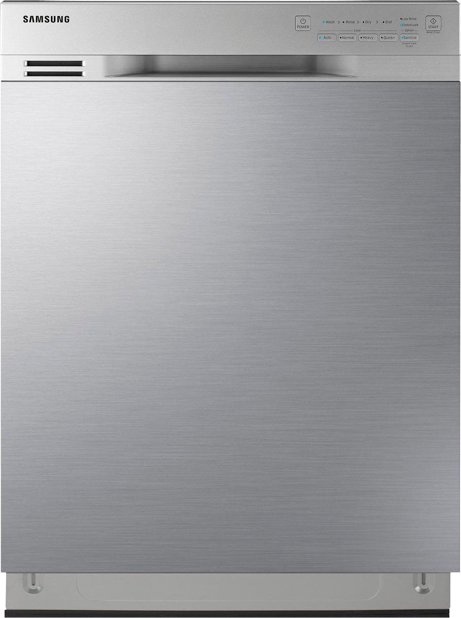 Samsung 24 Front Control Built-In Dishwasher with Stainless Steel Tub  DW80J3020US - Best Buy
